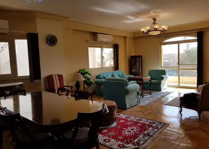 2Br Sunny Apartment Near 5A, New Cairo Families Only
